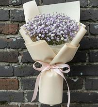 Букет цветов из:  Гипсофила в Силикатном