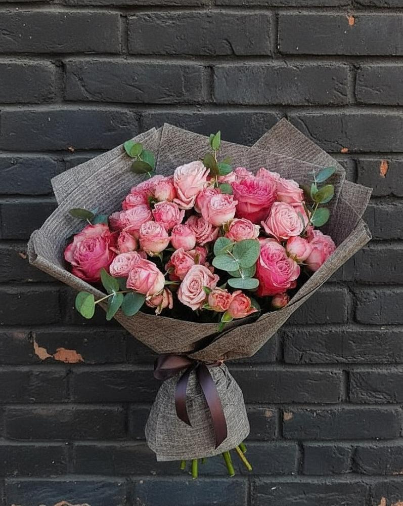 Букет цветов из: Розы в Силикатном