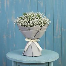 Букет цветов из:  Гипсофила в Силикатном