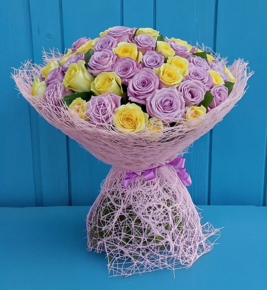 Букет 101 Волшебный Миг в Силикатном