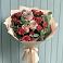 Букет цветов из: Гвоздики и Розы в Силикатном