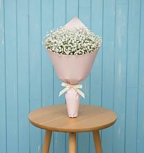 Букет цветов из:  Гипсофила в Силикатном