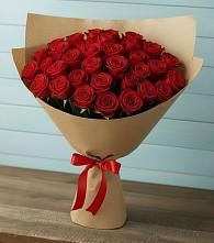Букет Красные розы Милано в Силикатном