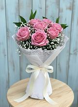 Букет цветов из:  Розы в Силикатном