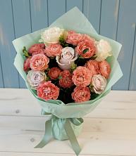 Букет цветов из:  Розы в Силикатном