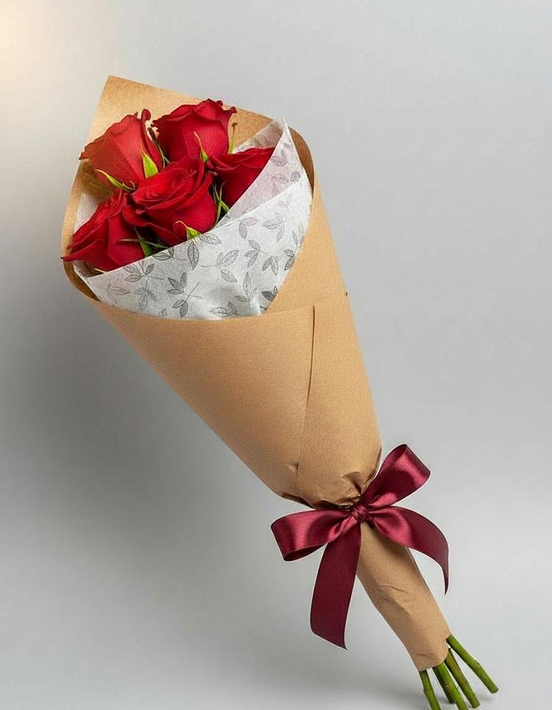 Букет цветов из: Розы в Силикатном