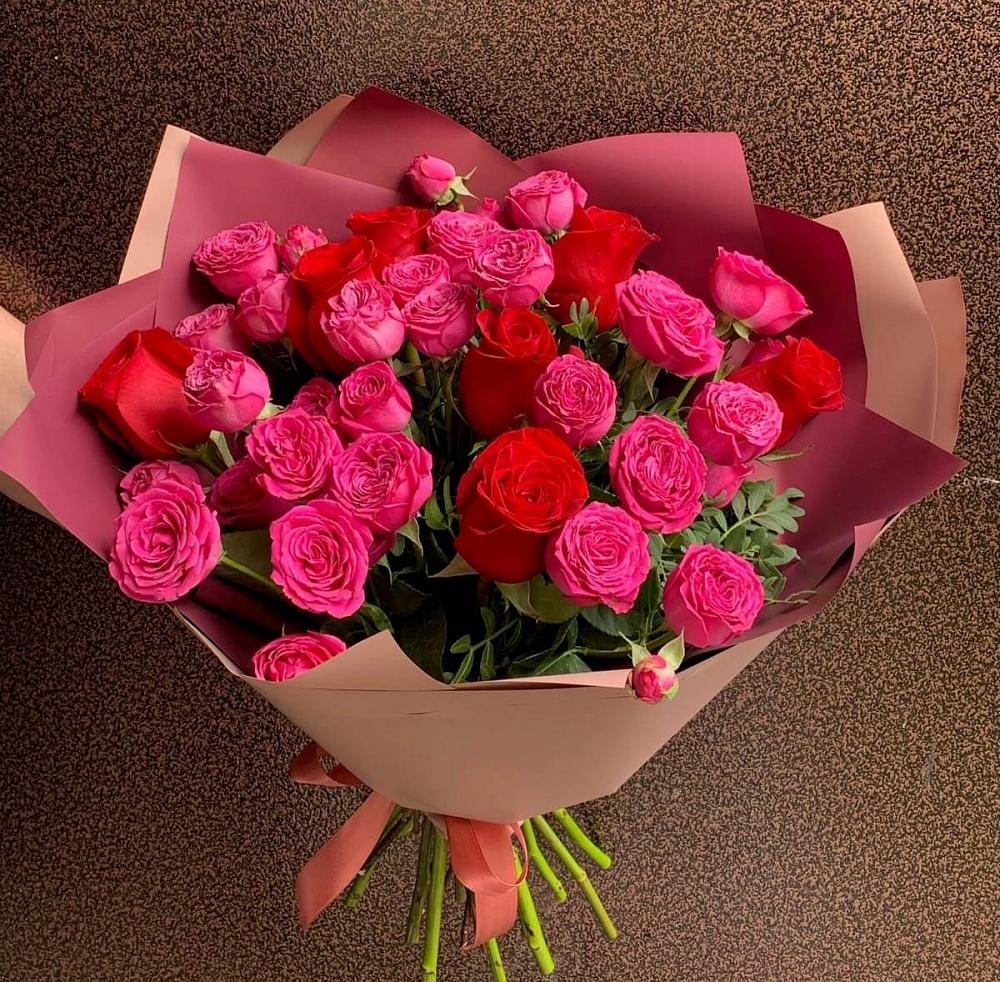 Букет В объятьях нежности в Силикатном