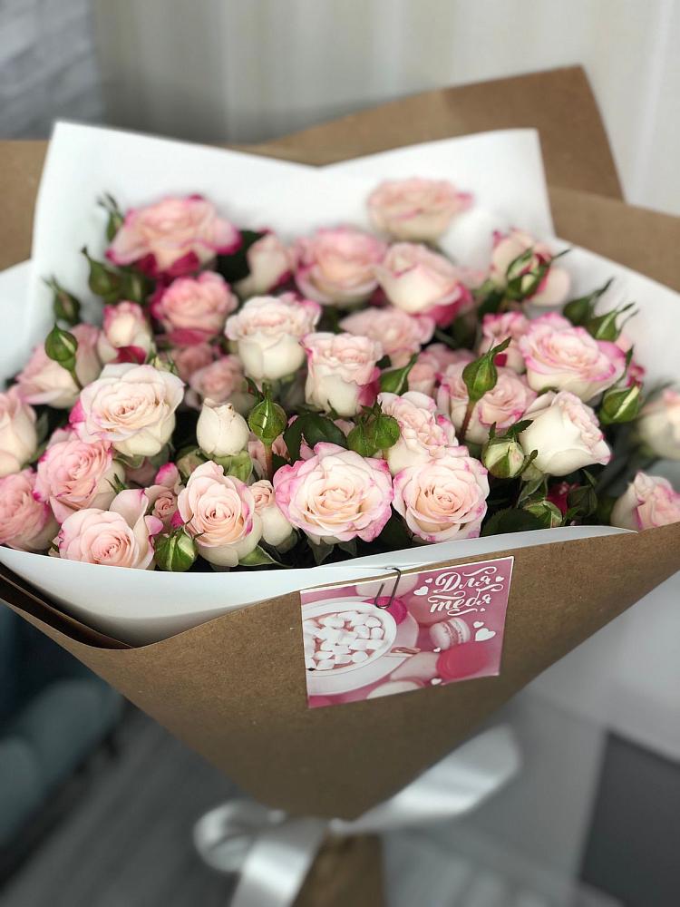 Букет цветов из: Розы в Силикатном