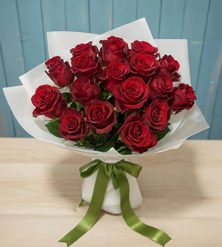 Букет Красные розы в Силикатном
