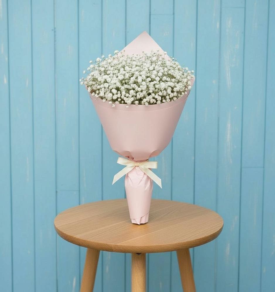 Букет цветов из: Гипсофила в Силикатном