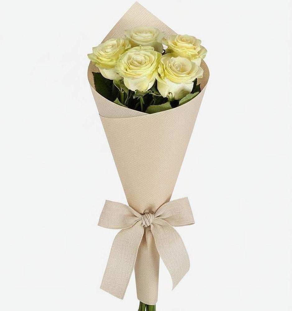 Букет цветов из: Розы в Силикатном