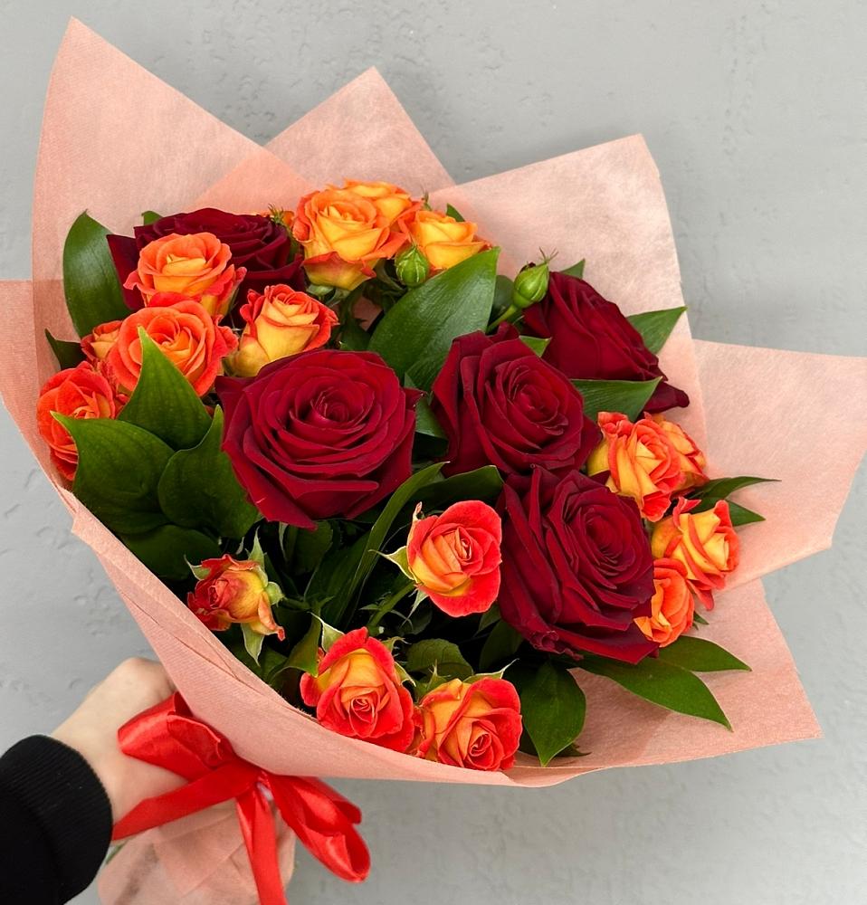 Букет Любовь и восторг в Силикатном