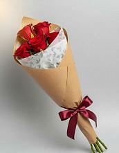 Букет цветов из:  Розы в Силикатном