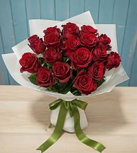 Букет Красные розы в Силикатном
