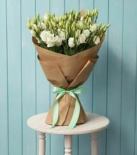 Букет цветов из:  Лизиантусы в Силикатном