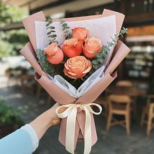 Букет цветов из:  Розы в Силикатном
