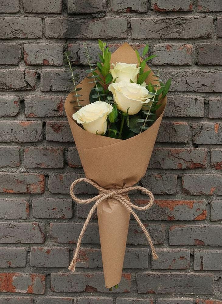 Букет цветов из: Розы в Силикатном