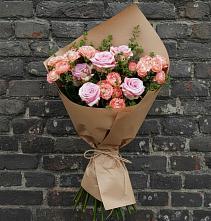 Букет цветов из:  Розы в Силикатном