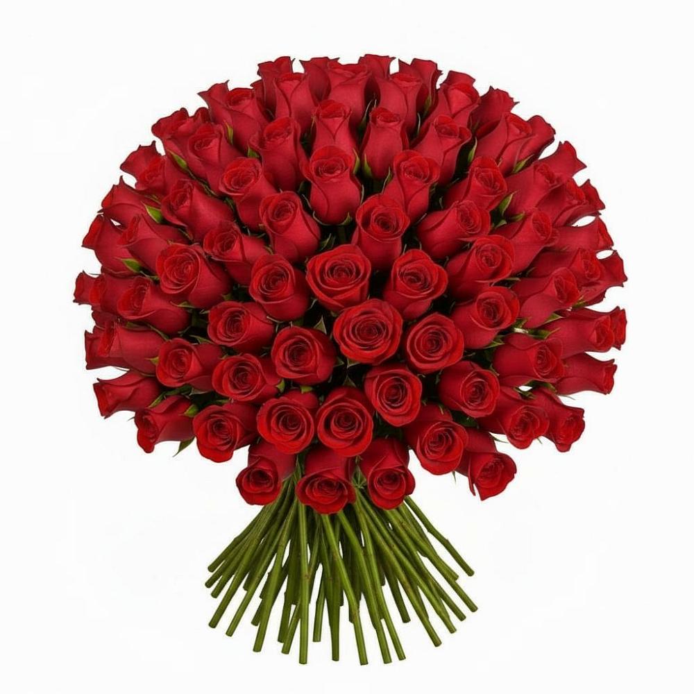 Букет Красные розы Чери Лав в Силикатном