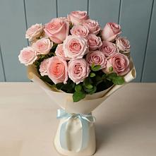 Букет Розовый шарм в Силикатном