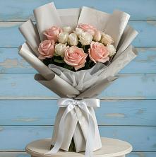 Букет цветов из:  Розы в Силикатном