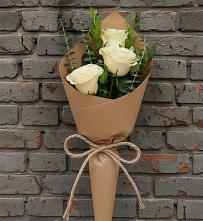 Букет цветов из:  Розы в Силикатном