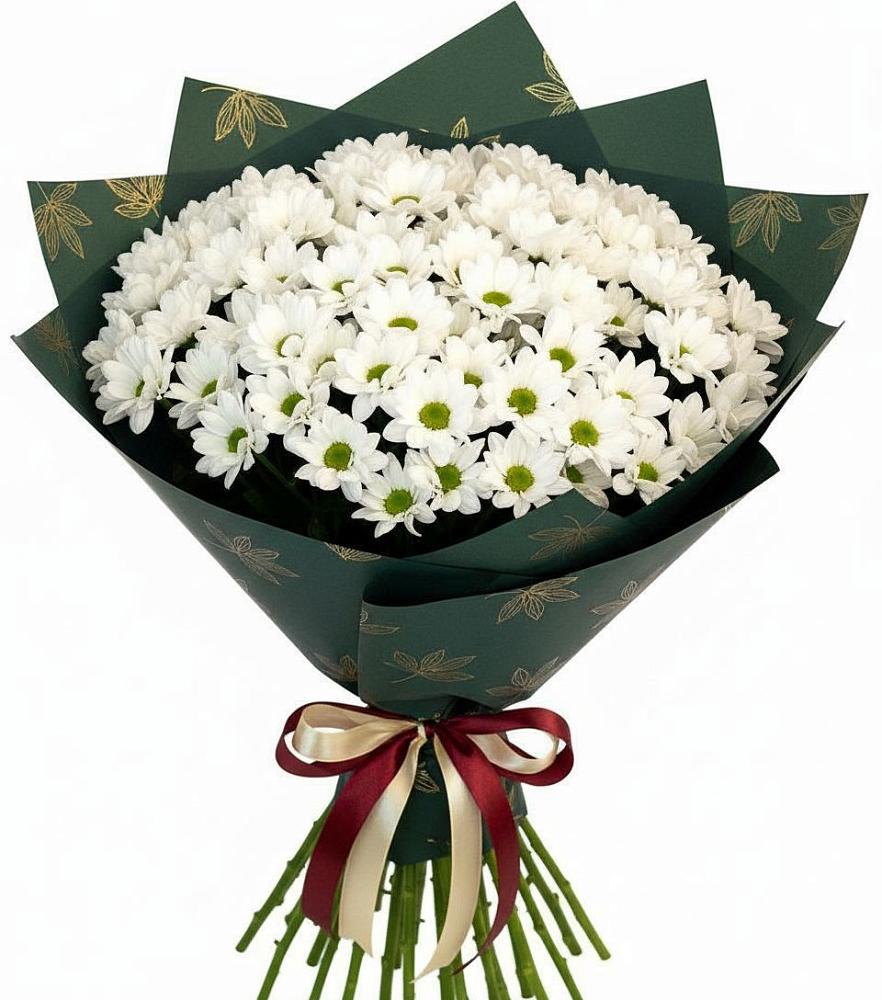 Букет цветов из: Хризантемы в Силикатном