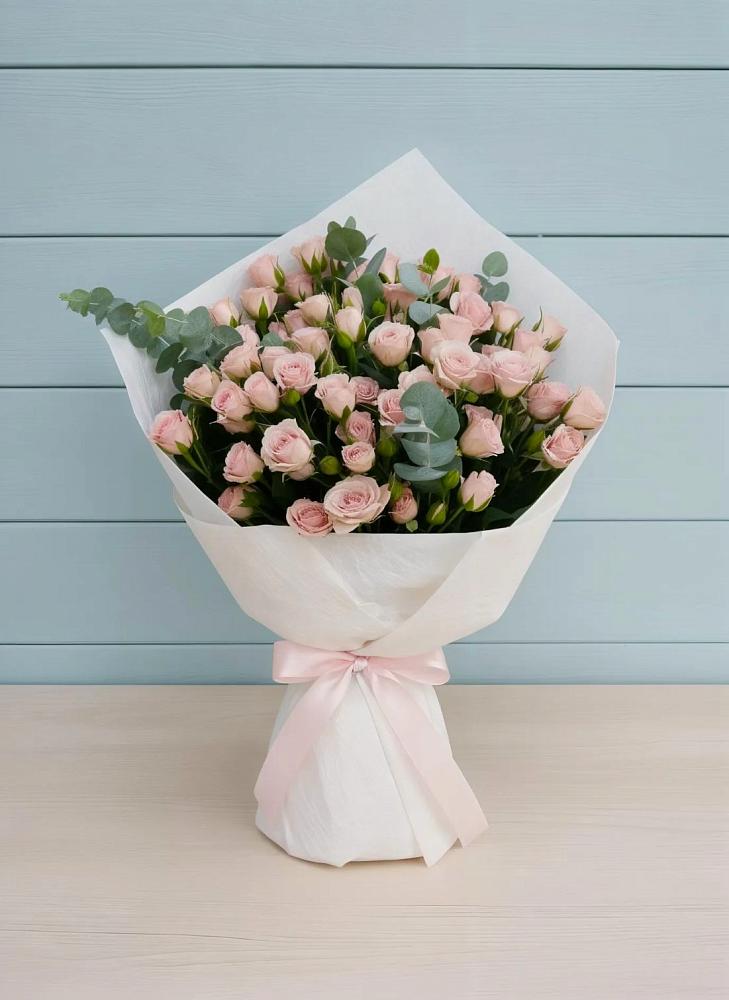 Букет цветов из: Розы в Силикатном