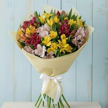 Букет цветов из:  Альстромерии в Силикатном