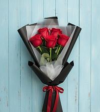 Букет цветов из:  Розы в Силикатном