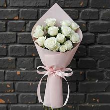 Букет цветов из:  Розы #REPLACE_PRED# Силикатном