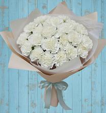 Букет цветов из:  Гвоздики в Силикатном
