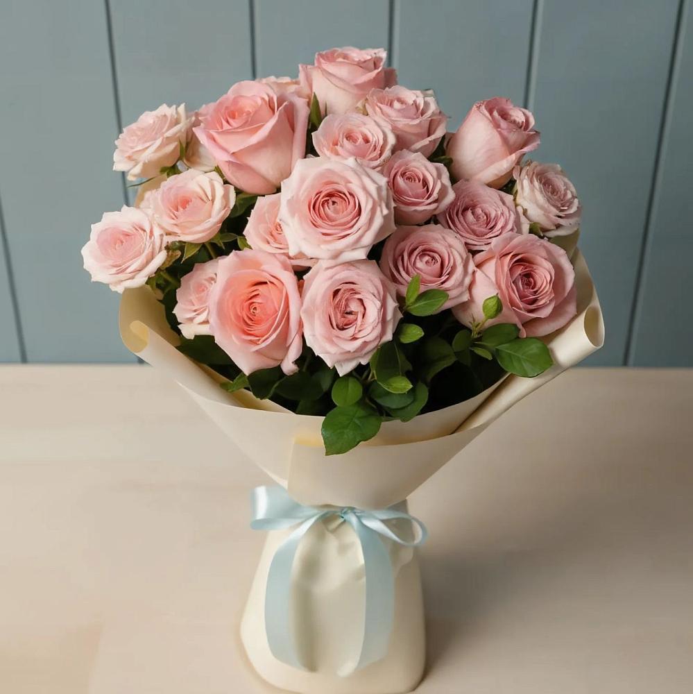 Букет Розовый шарм в Силикатном