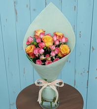 Букет цветов из:  Розы в Силикатном