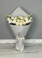 Букет цветов из:  Розы и Лизиантусы в Силикатном